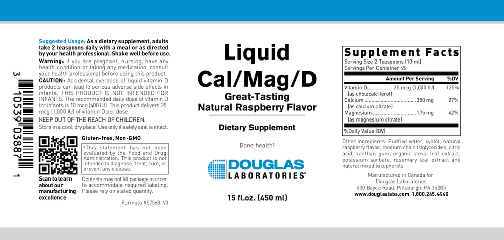 Liquid Cal/Mag/D 450ml