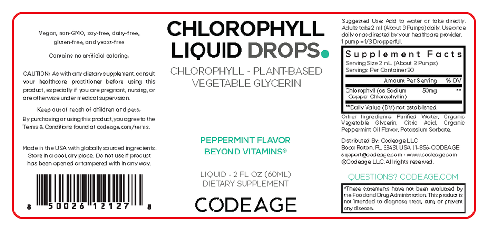 Chlorophyll+ Liquid Drops