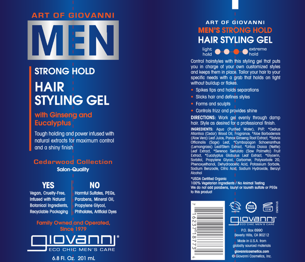 GIOVANNI MEN Hair Styling Gel