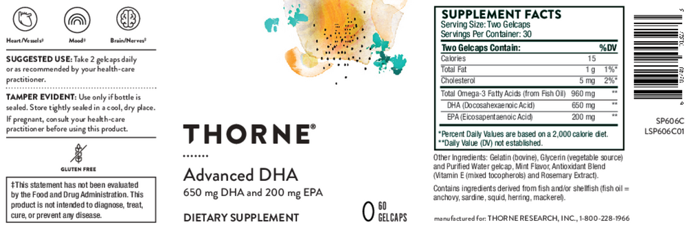 Advanced DHA