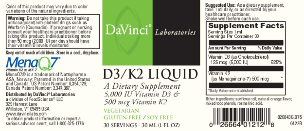 D3/K2 Liquid