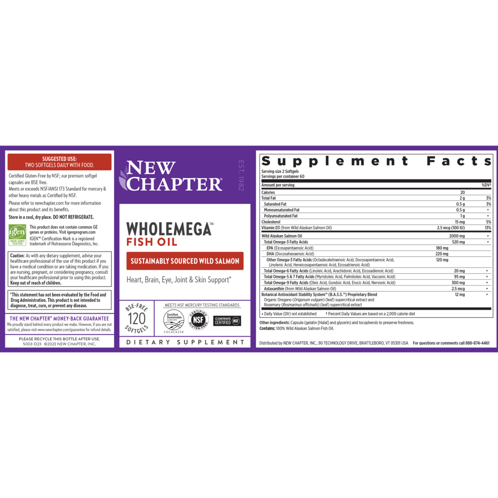 Wholemega™ Fish Oil