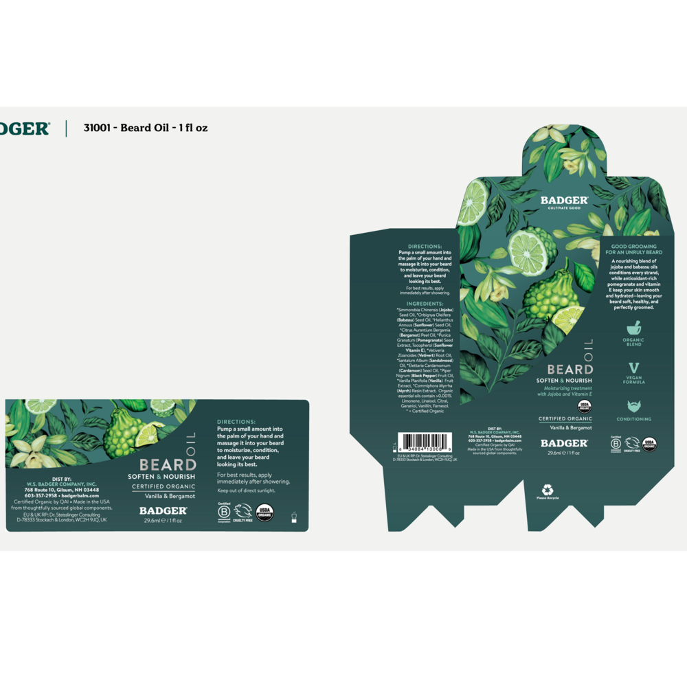 Beard Conditioning Oil