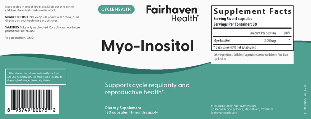 Myo-Inositol Supplement for Women and Men