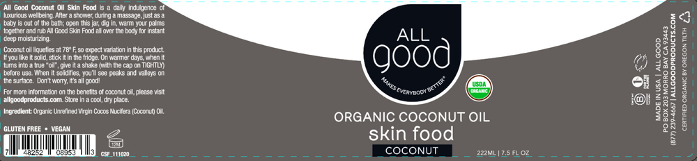 Coconut Skin Food Oil