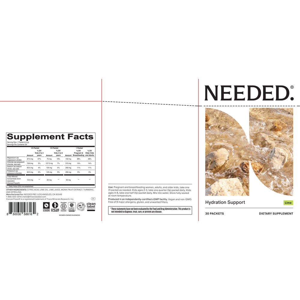 Hydration Support Lime