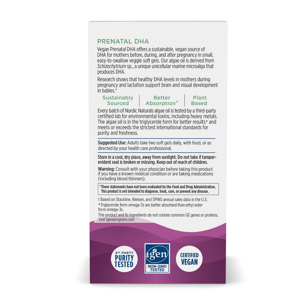 Vegan Prenatal DHA