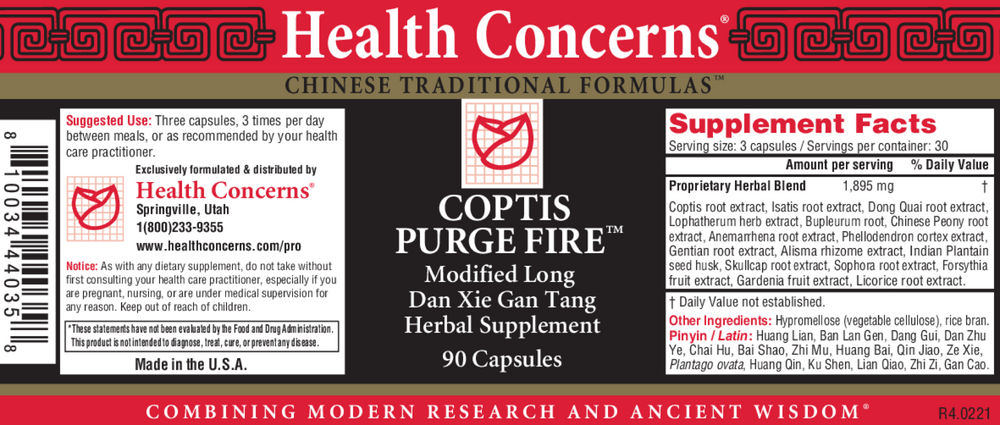 Coptis Purge Fire