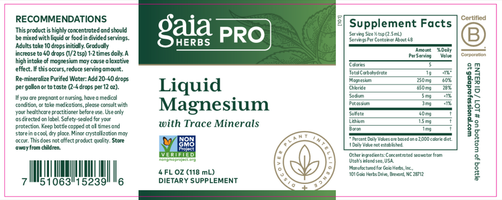 Liquid Magnesium with Trace Minerals
