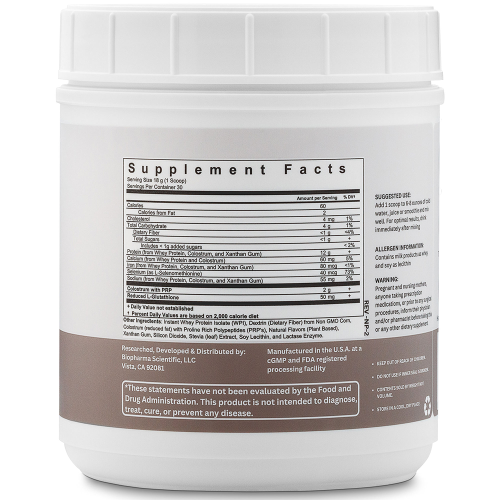 NanoPro PRP Immune Vanilla Bean