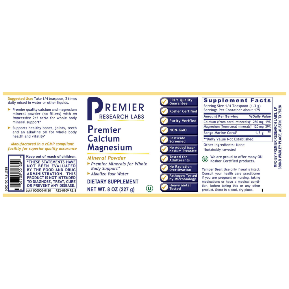 Premier Calcium Magnesium