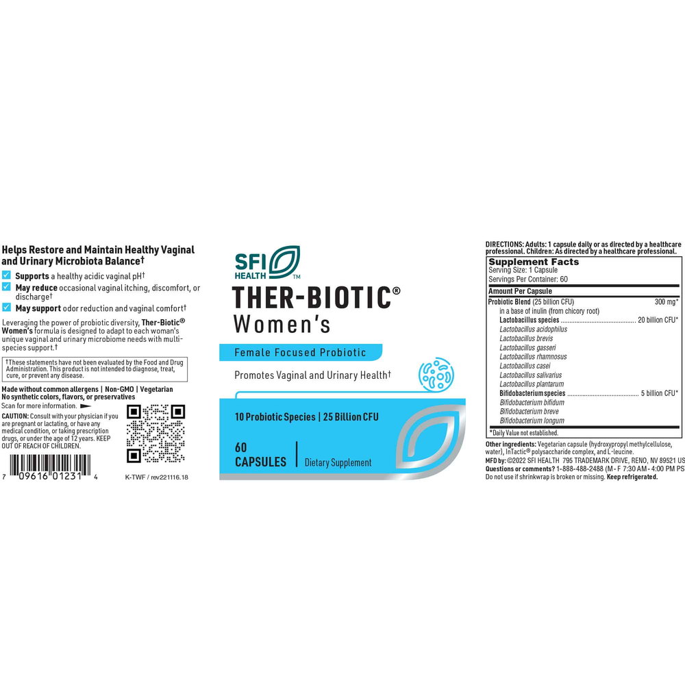 Ther-Biotic® Women's Probiotic