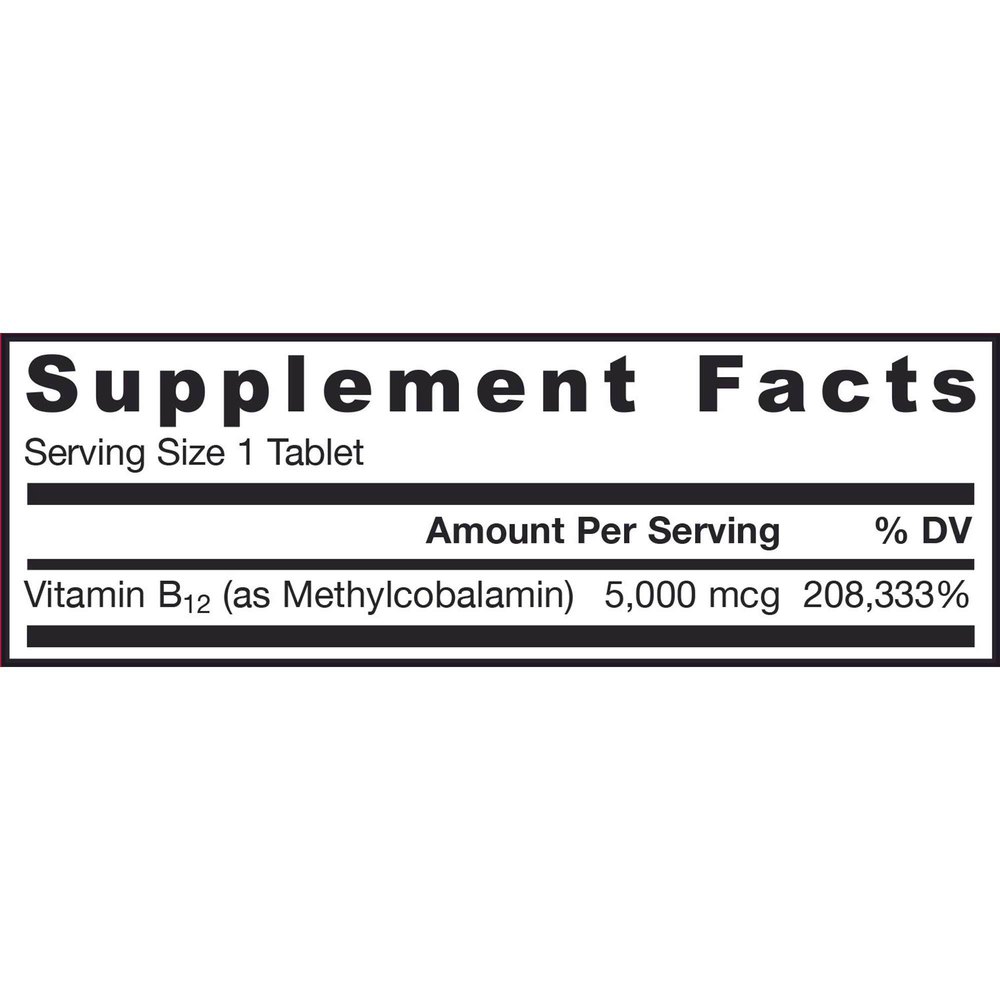 Methyl B-12 5000mcg Cherry