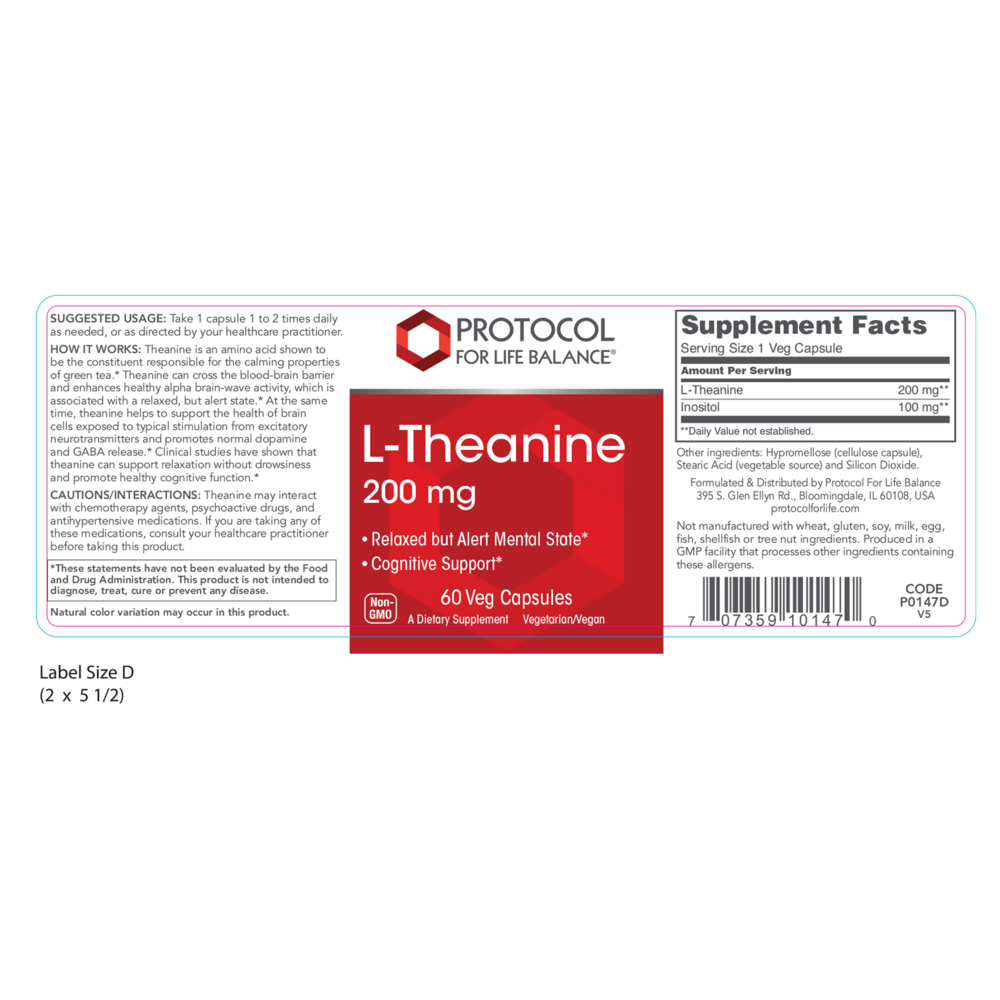 L-Theanine 200mg