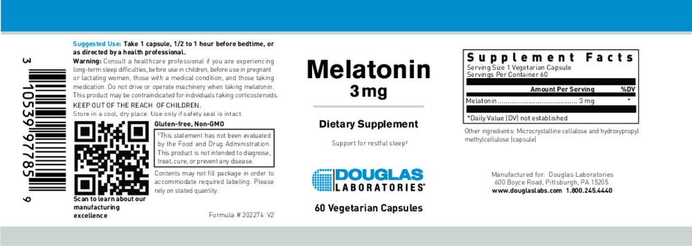 Melatonin 3mg