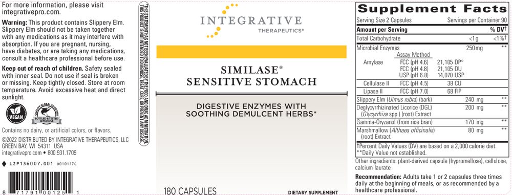 Similase® Sensitive Stomach