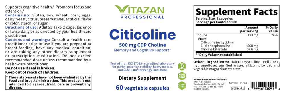 Citicoline 250 mg