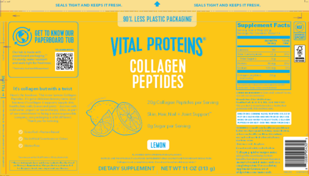 Collagen Peptides - Lemon