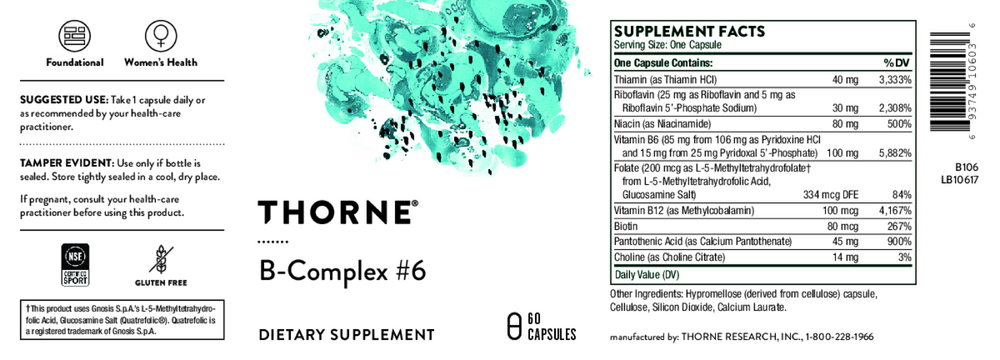 B-Complex #6 NSF