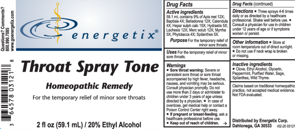 Throat Spray Tone