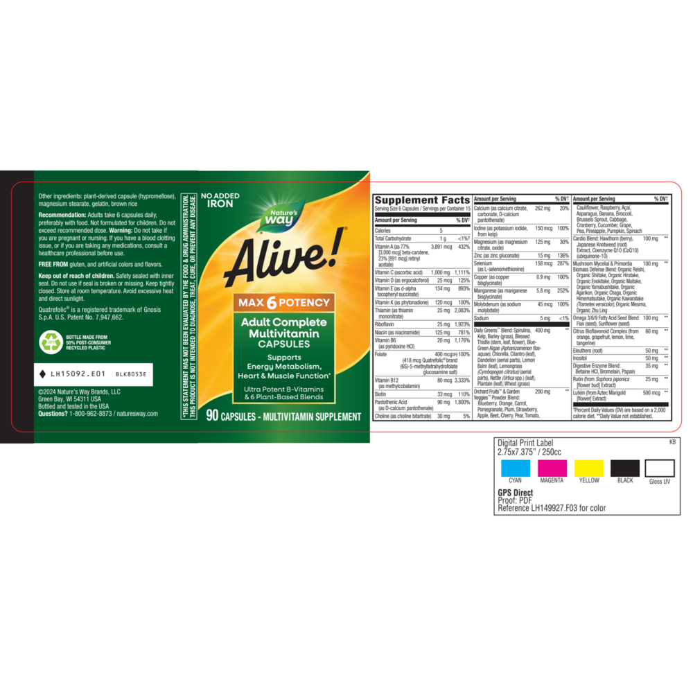 Alive!® Max6 Daily