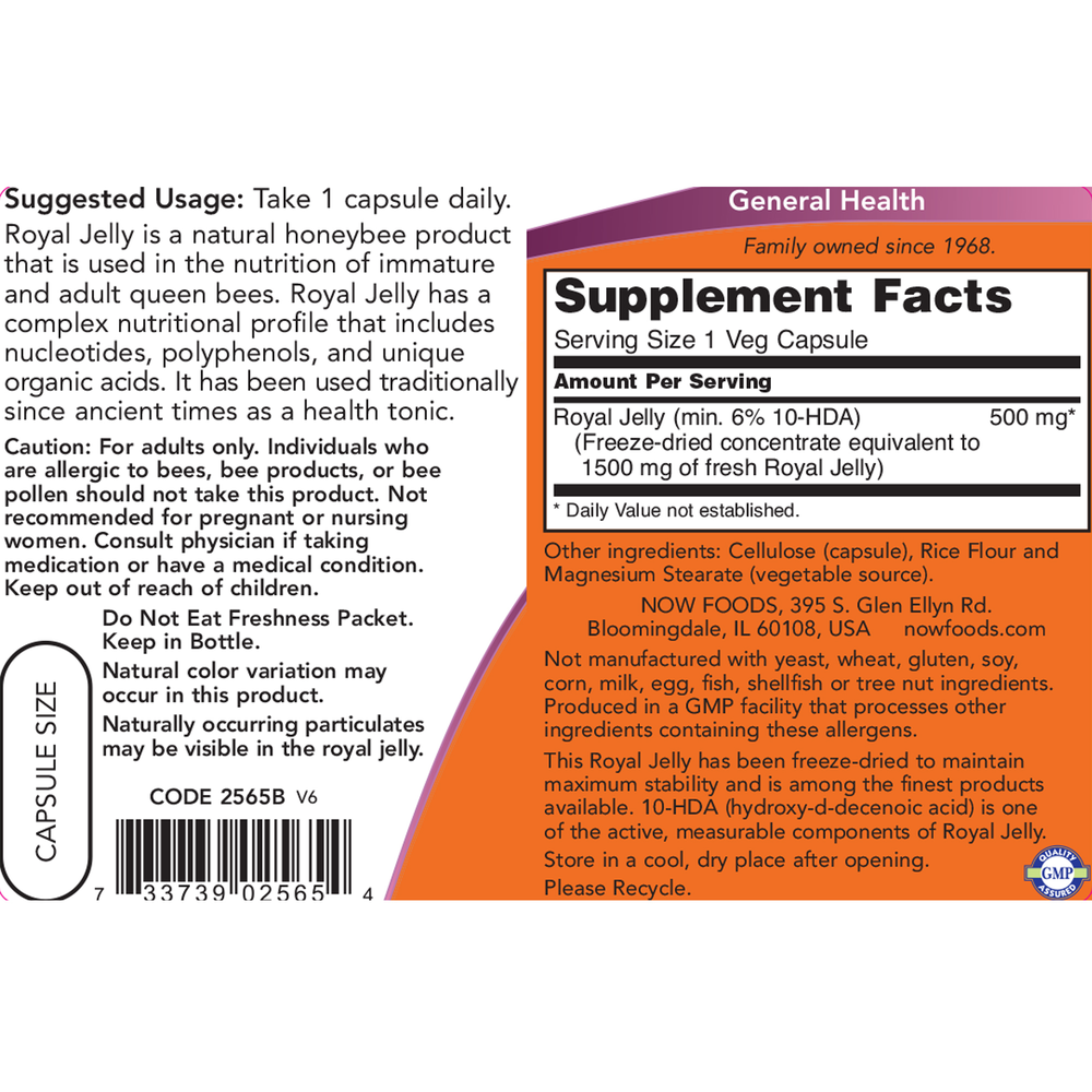 Royal Jelly 1500mg