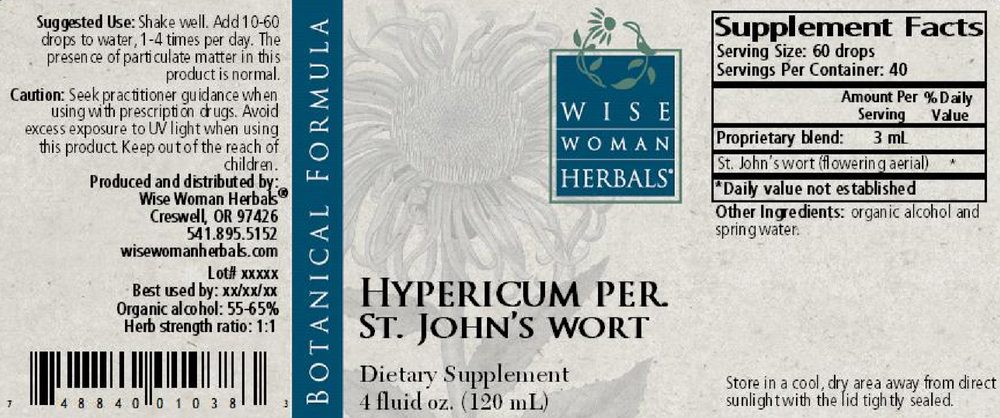 Hypericum perforatum - St. Johns wort