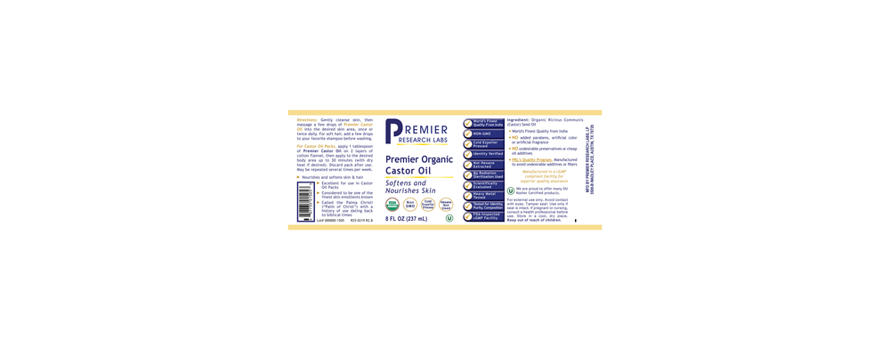 Premier Organic Castor Oil