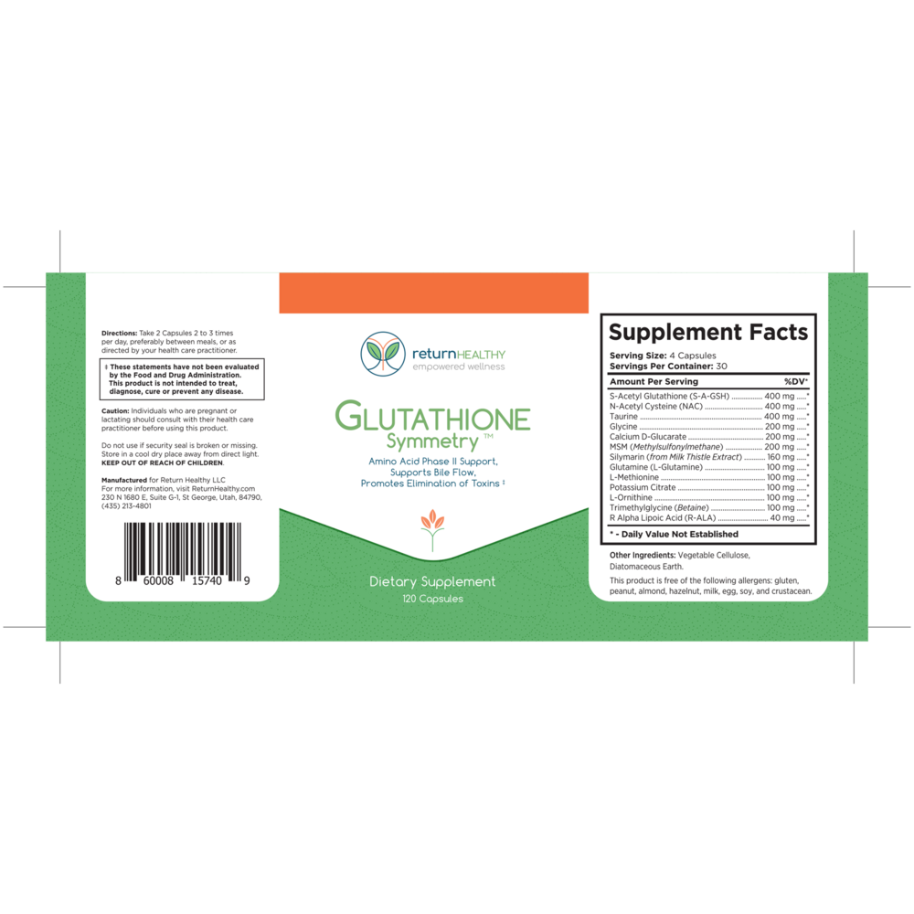 Glutathione Symmetry