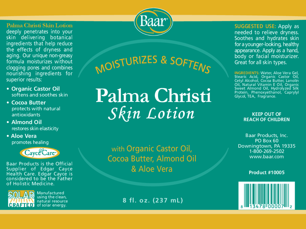 Palma Christi Skin Lotion