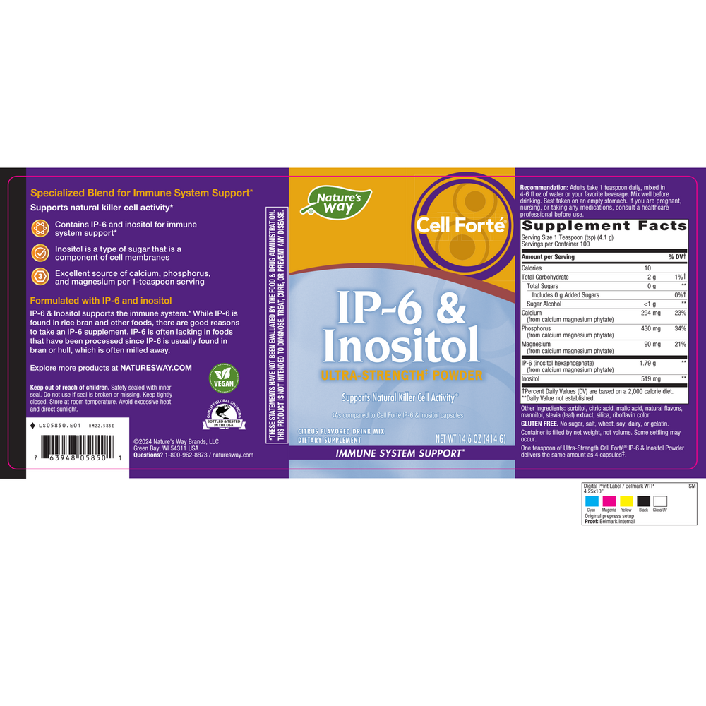Cell Forté® w/IP-6 & Inositol Powder