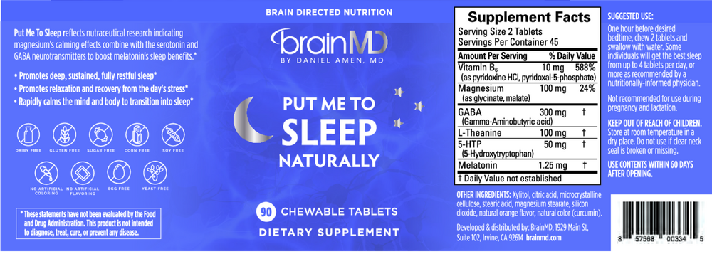 Put Me To Sleep Chewables