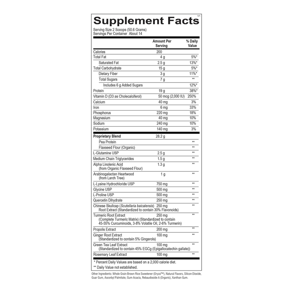 InflammaCORE® Vanilla Chai with Pea Protein