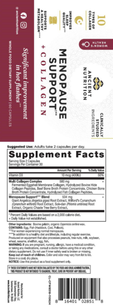 Menopause Support + Collagen