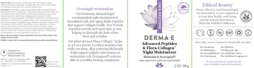 Advanced Peptides & Flora-Collagen Night