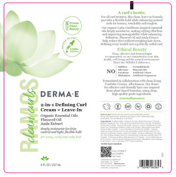 Ramos 2-in-1 Def Curl Cream + Leave-In