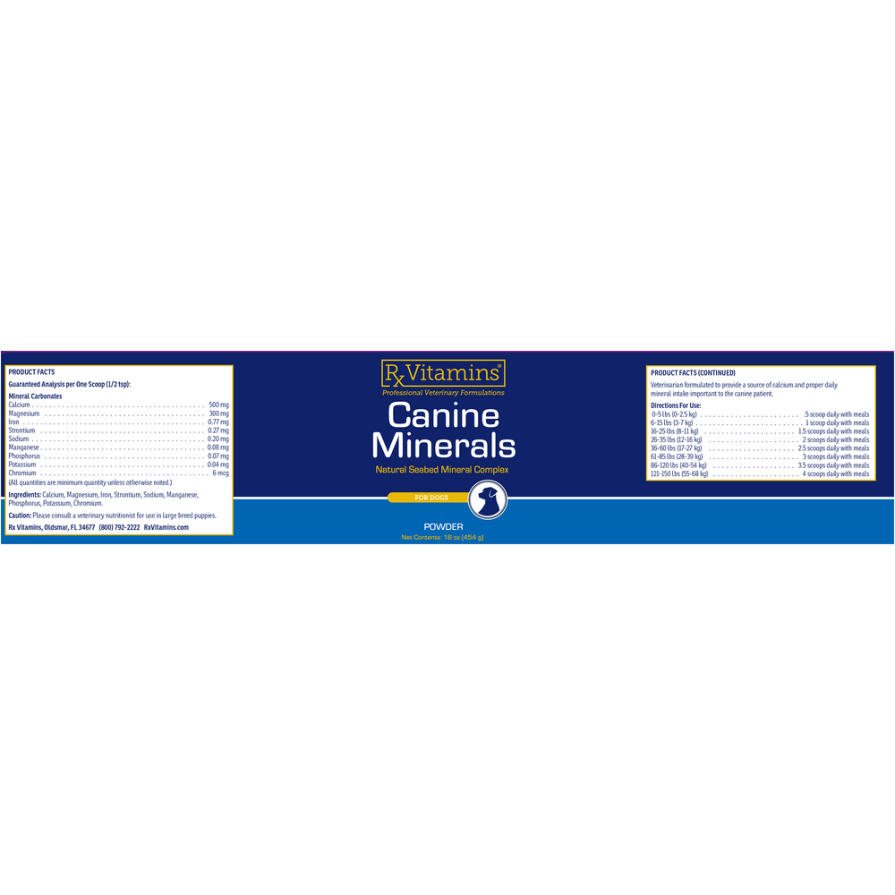 Canine Minerals Powder