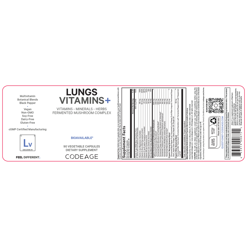 Lungs Vitamins