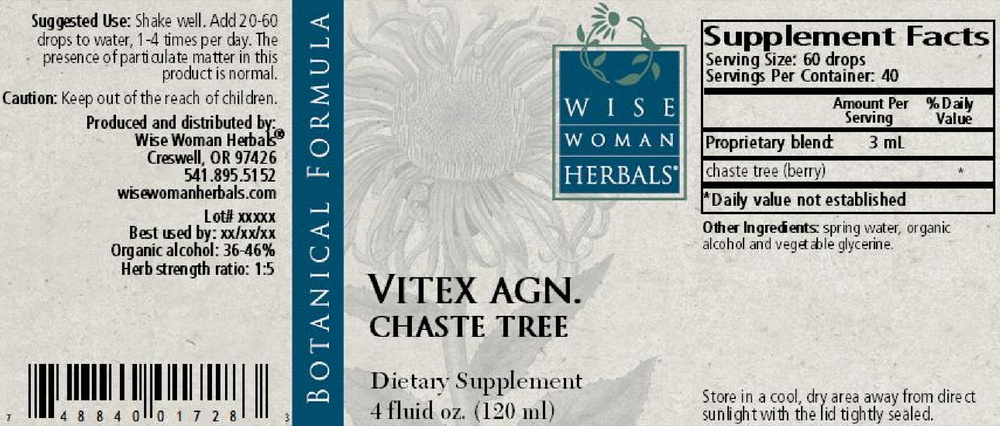Chaste Tree (Vitex agnus-castus)