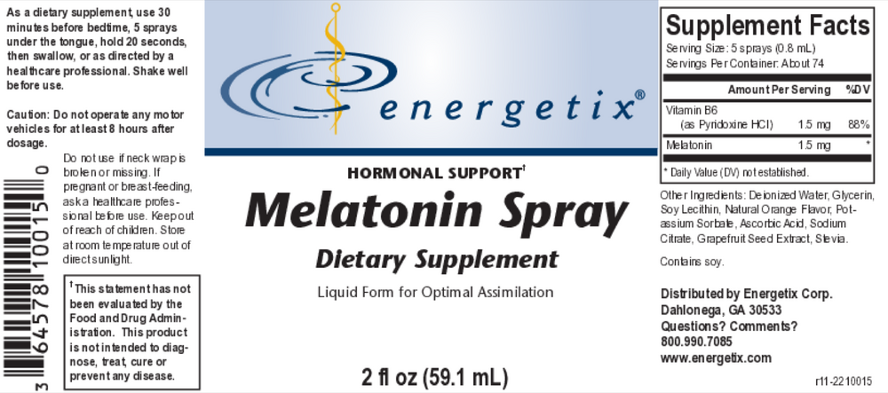 Melatonin Spray