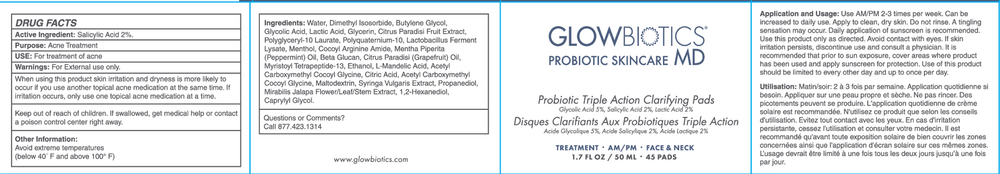 Probiotic Triple Action Clarifying Pads