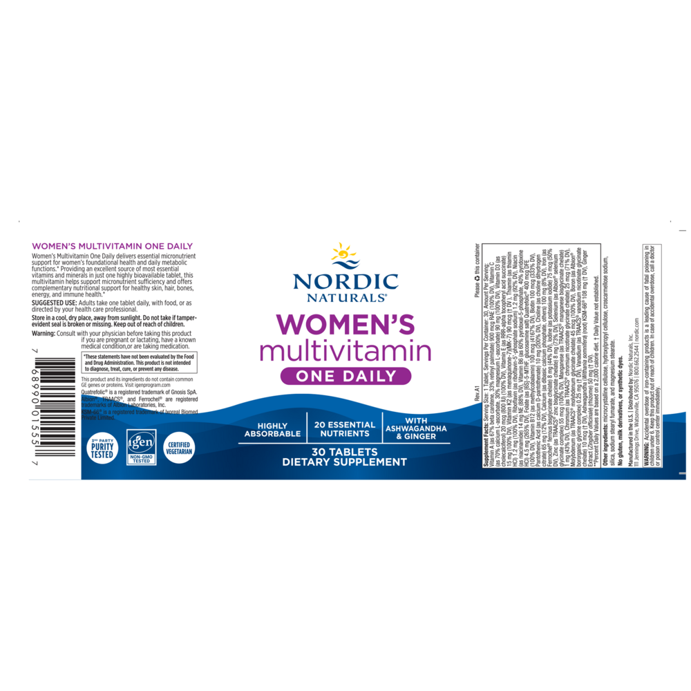 Women's One Daily Multivitamin