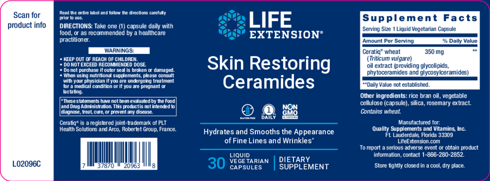 Skin Restoring Ceramides with Ceratiq®