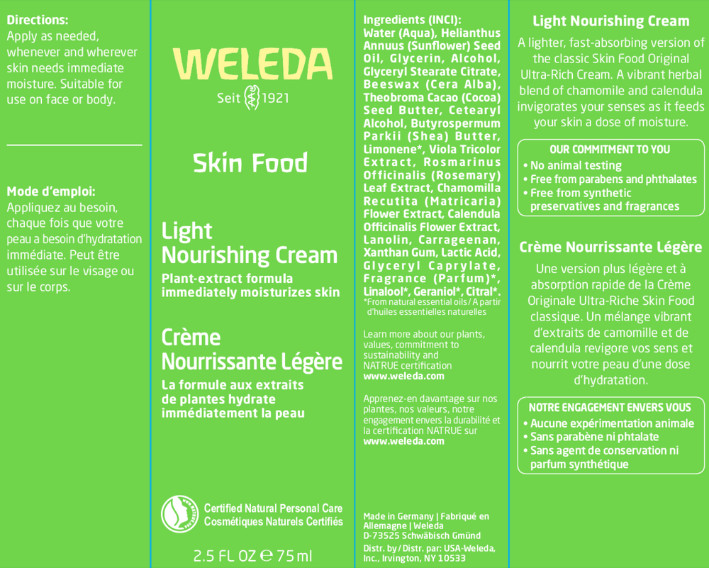 Skin Food Light Nourishing Cream