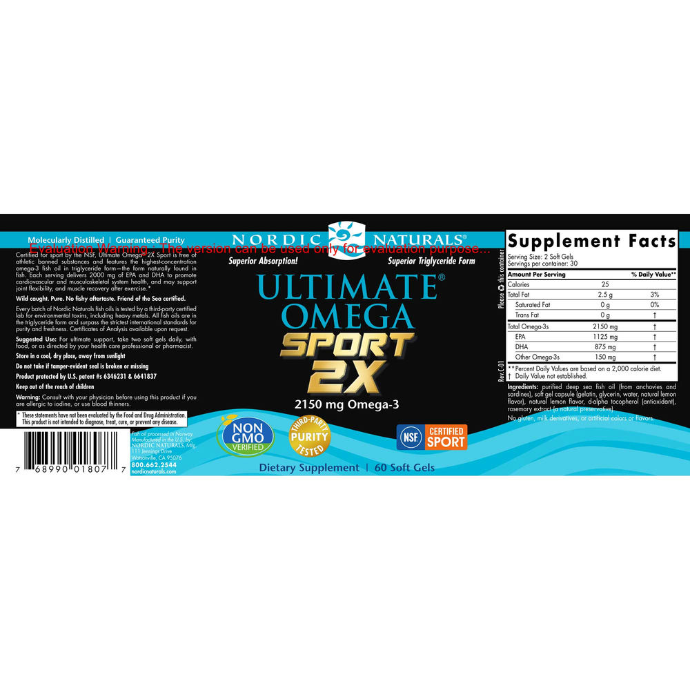 Ultimate Omega® 2X Sport