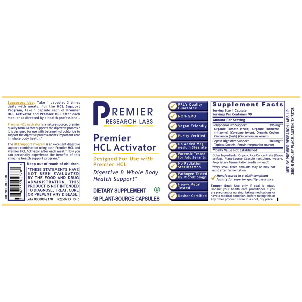 Premier HCL Activator