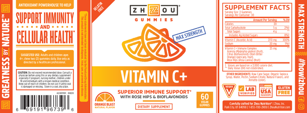 Vitamin C+ Gummies