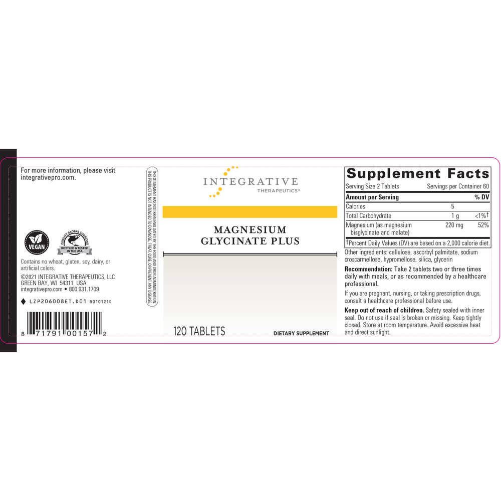 Magnesium Glycinate Plus