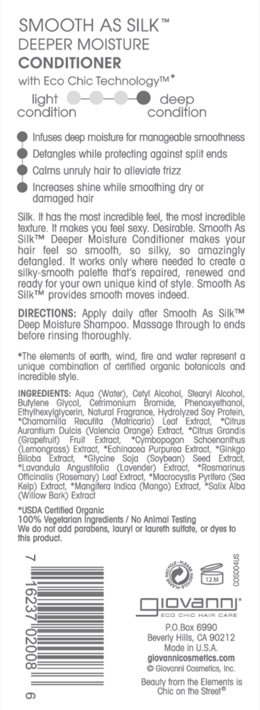 Smooth As Silk Conditioner