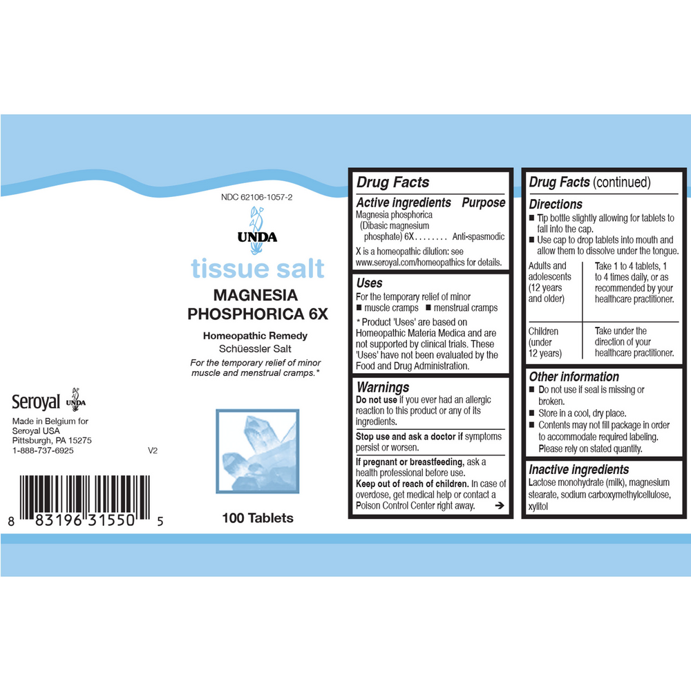 Magnesia phosphorica 6X (Salt)